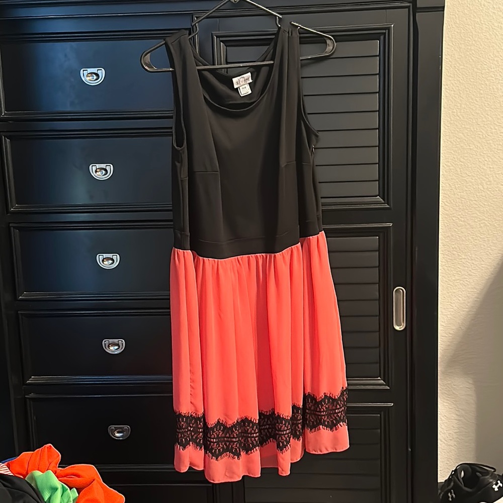 Black & Pink Dress